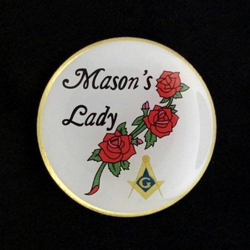 Masonic mason lady with - masonic,