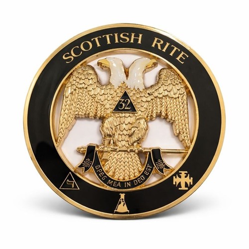 Scottish rite car - emblem, 32nd