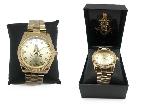 Men freemason watch - men's,