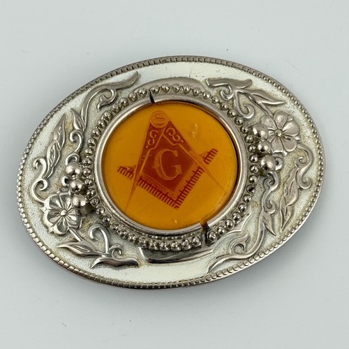 Masonic square compass oval - square,
